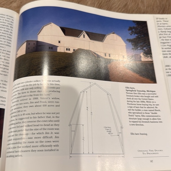 The American Barn by Randy Leffingwell hardback book - Picture 7 of 10